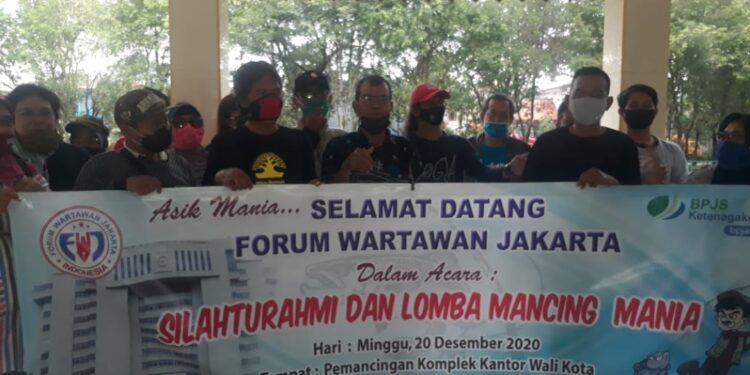 Silahturahmi dan Lomba Mancing Antar Wartawan