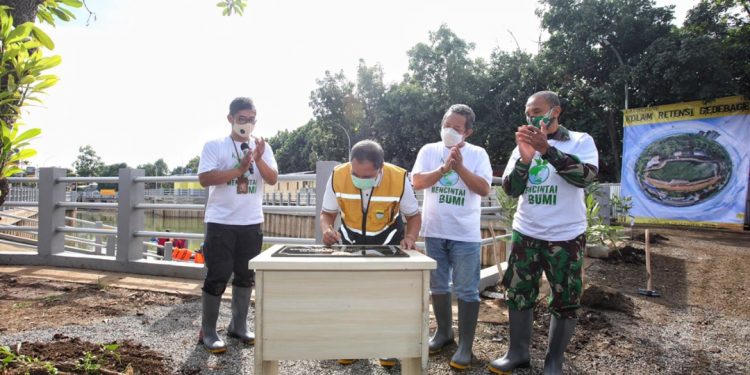 KOLAM RETENSI GEDEBAGE JADI HARAPAN SOLUSI BANJIR DI KAWASAN TIMUR