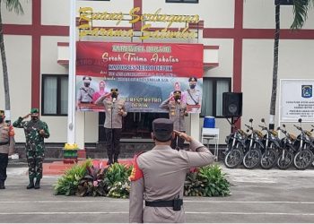 Sertijab Kapolresta Depok Dilakukan sesuai Protokol Kesehatan