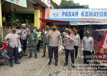 OPS SIMPATIK PEMBAGIAN MASKER DALAM RANGKA PENEGAKAN DISIPLIN PROTOKOL KESEHATAN COVID-19