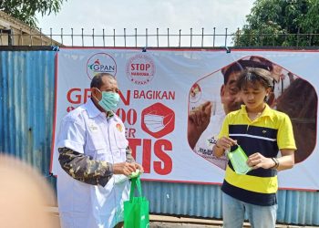 GPAN Bagi – Bagi Masker di masa Pandemi