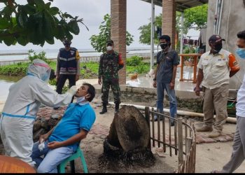 KTJ Polres Kep Seribu Cegah Penyebaran & Turunkan Kasus Covid19 Dengan Rapid Tes Gratis