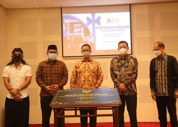 Walikota Jakut Dampingi Gubernur DKI Jakarta Meresmikan GBI Amanat Agung