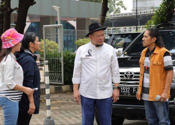 Saat Bang LaNyalla ‘Sowan’ ke Pasar Makmur di Sinetron Amanah Wali