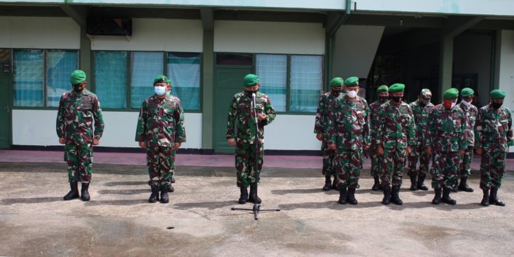 KODIM 1801/MANOKWARI GELAR HALAL BIHALAL IDUL FITRI 1442