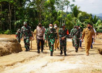 Pastikan TMMD 111 Banjarnegara Berjalan Dengan Baik, Danrem 071/Wijayakusuma Cek Lokasi