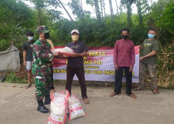 Panglima TNI dan yayasan Budha Tzu ci, Peduli Penggali Makam di masa PPKM tahap 4