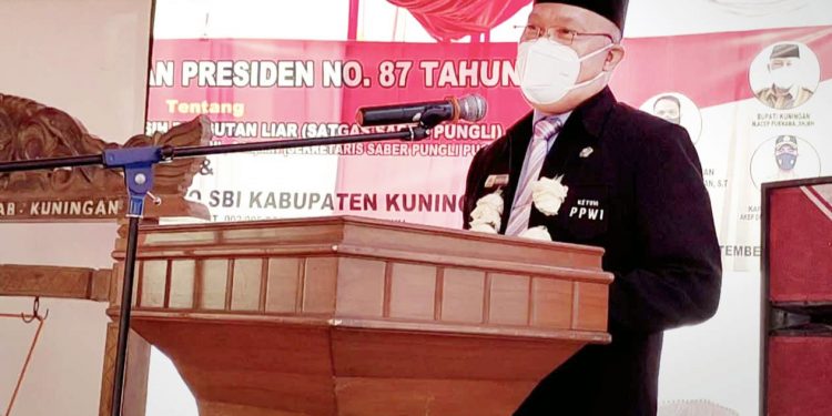 Irjen Pol Agung Makbul Sosialisasikan Saber Pungli dan Resmikan Kantor SBI di Kuningan