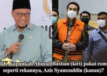 Azis Syamsuddin Ditahan KPK, Warga Lampung: Ahmad Bastian Kapan Ditangkap?