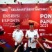 Bamsoet wakili Ketua Umum PB-ESI Budi Gunawan Tutup Pertandingan ekshibisi E-Sport PON XX Papua, di Jayapura, Papua