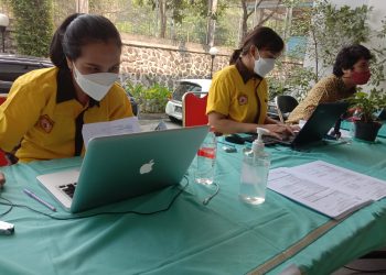Gebyar Vaksinasi STIKes Santo Borromeaus Kota Baru Parahyangan, Padalarang, Bandung Barat.