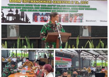 Kodim 1801/Manokwari Gelar Pembinaan Kerukunan Umat Beragama untuk Meningkatkan Toleransi