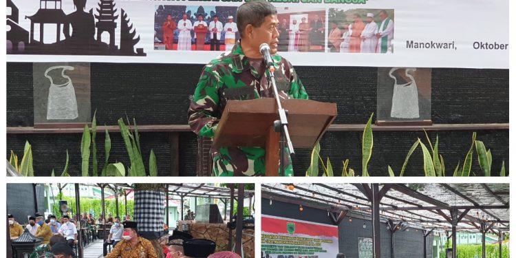 Kodim 1801/Manokwari Gelar Pembinaan Kerukunan Umat Beragama untuk Meningkatkan Toleransi
