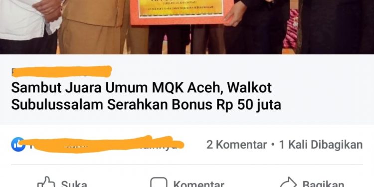 Diduga Korban PHP Walikota, Oknum Guru Pembimbing Berprestasi Curhat di Medsos