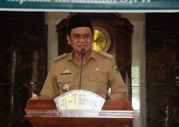 Bupati Barru Hadiri Peringatan Maulid Nabi di Masjid At-Ta’awun Takkalasi.