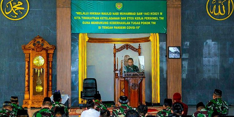 Sing Nyaah Kanu Ngewa, Kodam III/Slw gelar Maulid Nabi Muhammad SAW