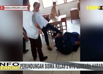 Diduga Lemahnya Pengawasan Sekolah Mts Lembara Harapan, Burau, Kab. Lutim, hingga terjadi Pemukulan pada Seorang Siswa di Ruang Kelas.