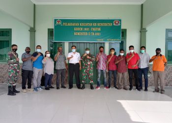 Sukseskan Program KB Kes, Dandim 1803/Fakfak Gelar Rapat Koordinasi