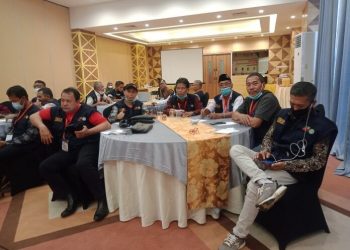 DPP Asosiasi Petani Kelapa Sawit Indonesia menggelar kegiatan Jurnalis Wilayah Sulawesi dan Papua di Aula Hotel Pesonna Makassar.