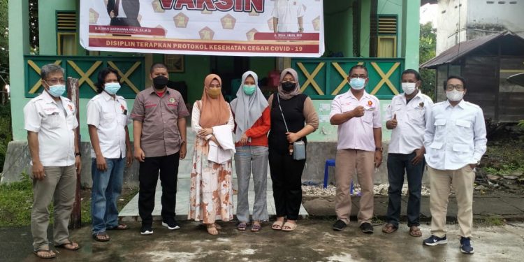Bantu Pemerintah, Gerindra Barru Gelar Vaksinasi Massal di Wirittasi