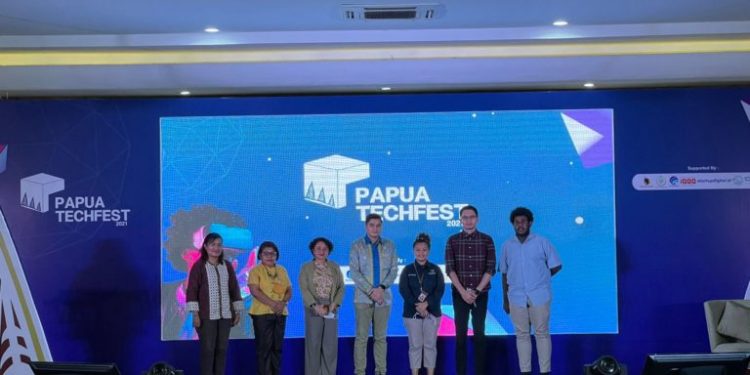 Gelar Papua TechFest 2021, Kemkominfo Berikan Pelatihan Start-up Digital Bagi Pemuda Papua