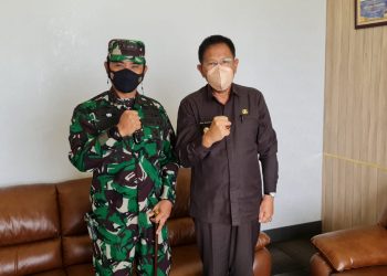 Kunjungan perdana Dandim 1801/Manowari ke Pejabat Pemda Manokwari