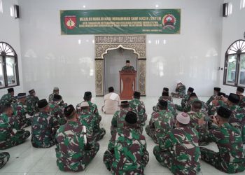 Korem 071/Wijayakusuma Gelar Peringatan Maulid Nabi Muhammad SAW 1443 H/2021 M