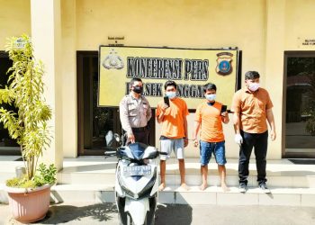 Apes 2 Orang Diduga Pelaku Jambret ,akhirnya Masuk Bui. 