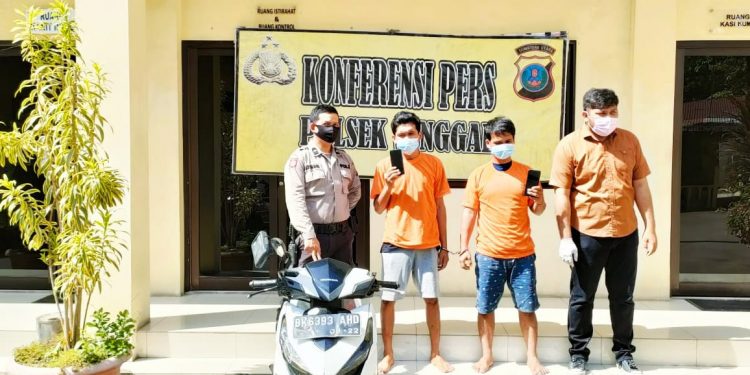 Apes 2 Orang Diduga Pelaku Jambret ,akhirnya Masuk Bui.