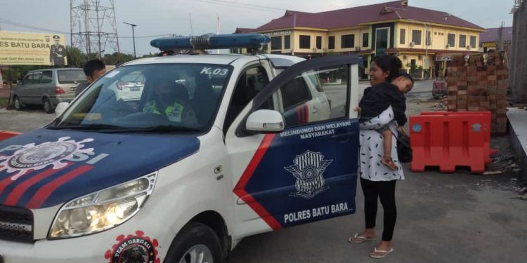 Ibu Hamil 9 Bulan Ngidam Ingin Naik Mobil Patwal  Polres Batu bara Begini Kejadiannya .