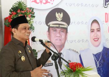 Bupati Melantik Pengurus Dekranasda Kab.Barru Periode 2021-2026 di Singkeru Adai