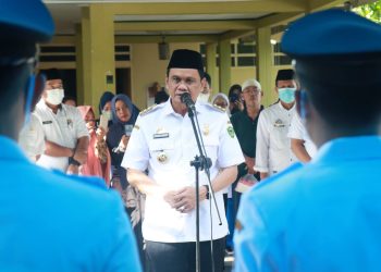 Pelepasan Jenazah Mantan Asisten Pemda Barru, Suardi Saleh Berterima Kasih atas Sumbangsihnya untuk Pembangunan