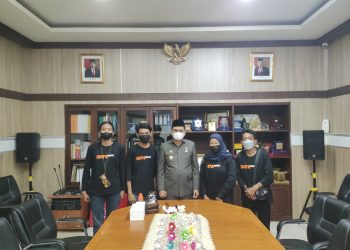 Delegasi Aliansi Pemuda Tanggap Bencana ,temui Bupati Barru rangka Giat tanam 5000 Pohon bibit di Hari Pohon Sedunia