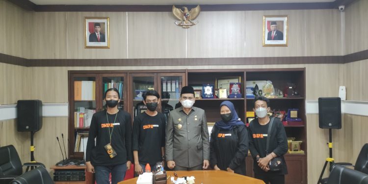 Delegasi Aliansi Pemuda Tanggap Bencana ,temui Bupati Barru rangka Giat tanam 5000 Pohon bibit di Hari Pohon Sedunia