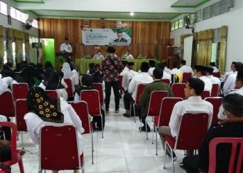 H.Muh.Aras Anggota DPR-RI Komisi V, Sosiolisasi 4 Pilar MPR-RI di Barru