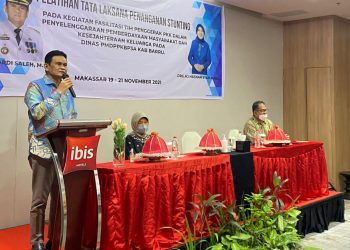 Simak Arahan Bupati Suardi Saleh pada Penutupan Pelatihan Stunting