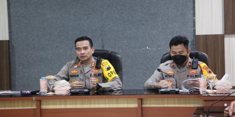Jelang Nataru 2022, Kapolres Semarang Tegaskan Larangan Pesta Kembang Api
