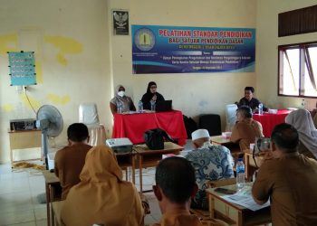 Tingkatkan Kapasitas Penyelengara Sekolah, MPD Aceh Utara Gelar Pelatihan Standar Pendidikan bagi Satuan Pendidikan