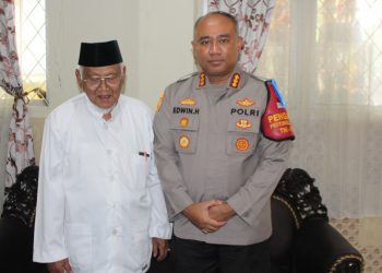 Kapolresta Bandara Internasional Soetta kunjungi Ponpes Darul Ulum di Selapajang Jaya, Tangerang