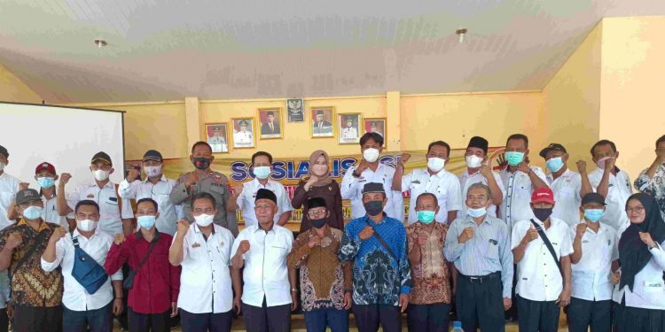Sosialisasi Tim Saber Pungli Kab.Lampung Timur Th 2021 di Kec. Sekampung Udik