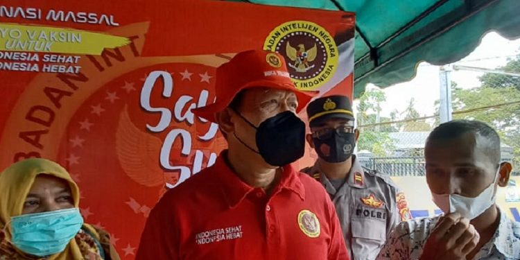 Kabinda Optimis Capai Target 70% Vaksinasi di Aceh