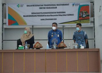 Sekda Barru Buka Sosialisasi Kesehatan Tradisional Dalam Menunjang Program Germas .