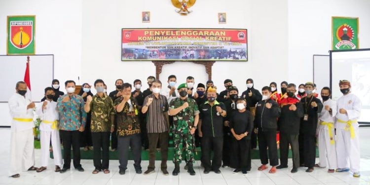 Lestarikan Seni Budaya Bangsa, Korem 071/Wijayakusuma Gelar Pencak Silat Tradisional Giat Komsos Kreatif