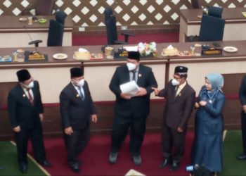 Rapat Paripurna DPRK Subulussalam, Terkait Penyapaian Qanun RAPBK Tahun 2022