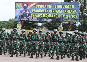 KASDAM II/SRIWIJAYA BUKA PENDIDIKAN TAMTAMA DI RINDAM II/SWJ LAHAT