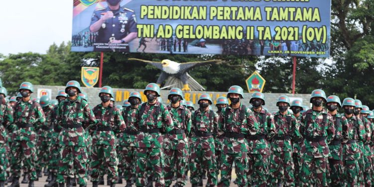 KASDAM II/SRIWIJAYA BUKA PENDIDIKAN TAMTAMA DI RINDAM II/SWJ LAHAT