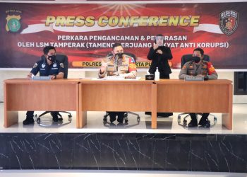 Lakukan Pemerasan dan Pengancaman, Ketua DPP LSM TAMPERAK Jadi Tersangka