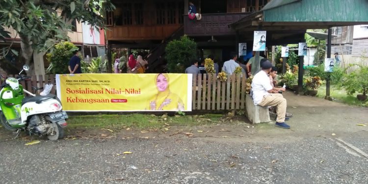 Ketua DPRD Sulsel Sosialisasi Nilai Nilai Kebangsaan di Barru.