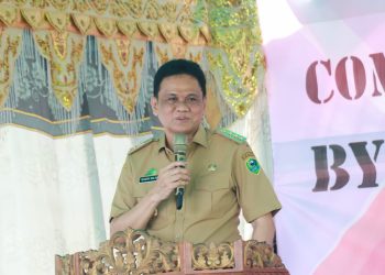 Bupati Barru Terima Akses Jalan Lampoko-Bawasalo Dari PLTU.