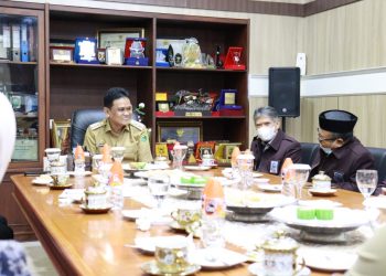 Bupati Barru terima Pengurus KKDB dalam Rangka Rencana Baksos di Kec. Mallusetasi